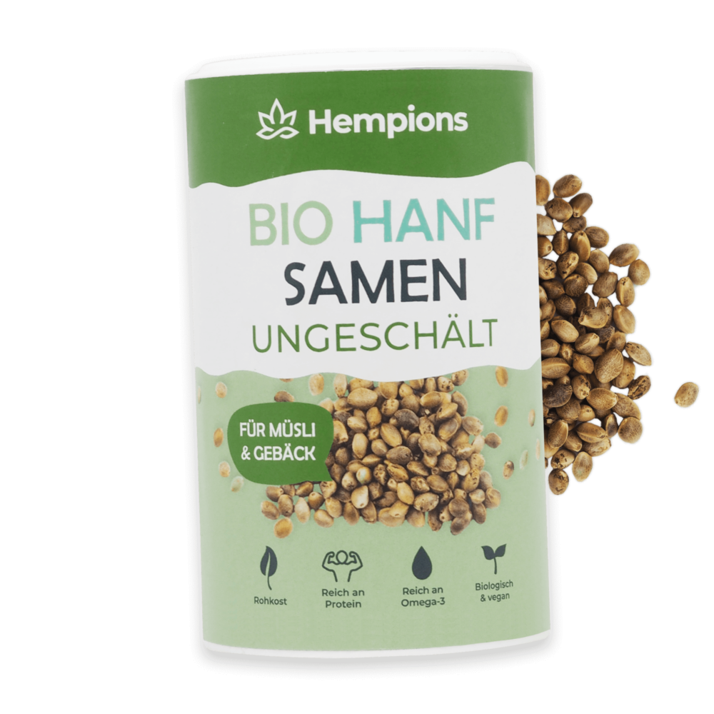 Bio Hanfsamen ungeschält - 200 g