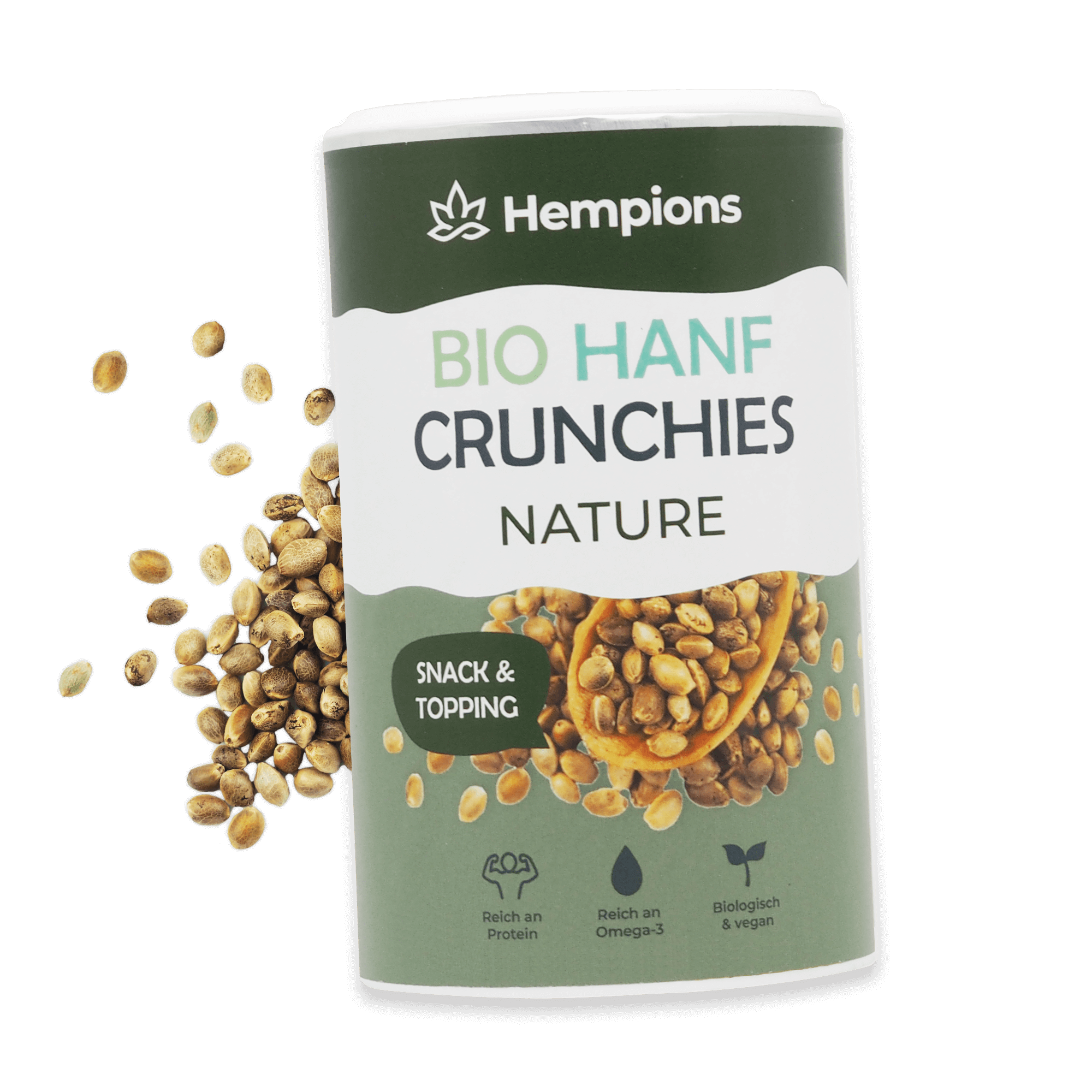 Bio Hanf Crunchies Natur 1 Bio Hanf Crunchies Natur