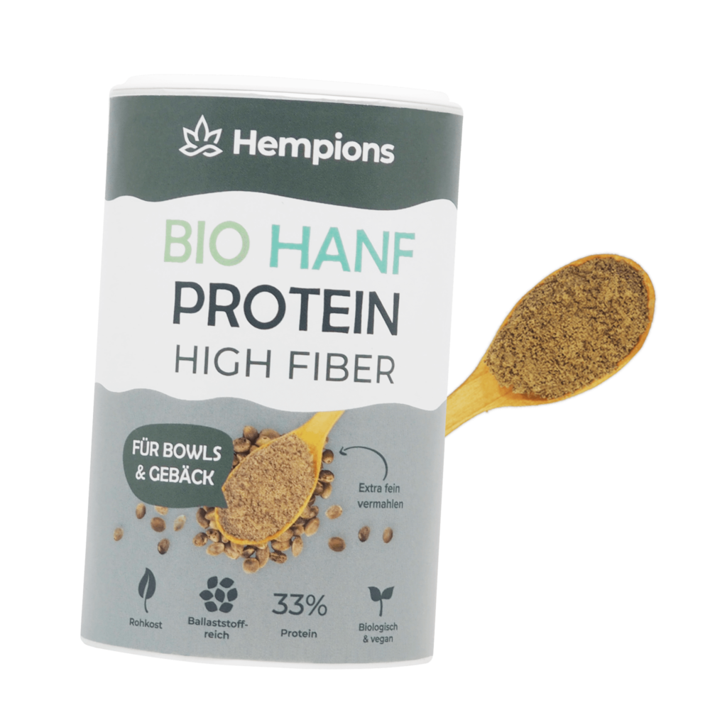 Bio Hanfprotein High Fiber - 175 g