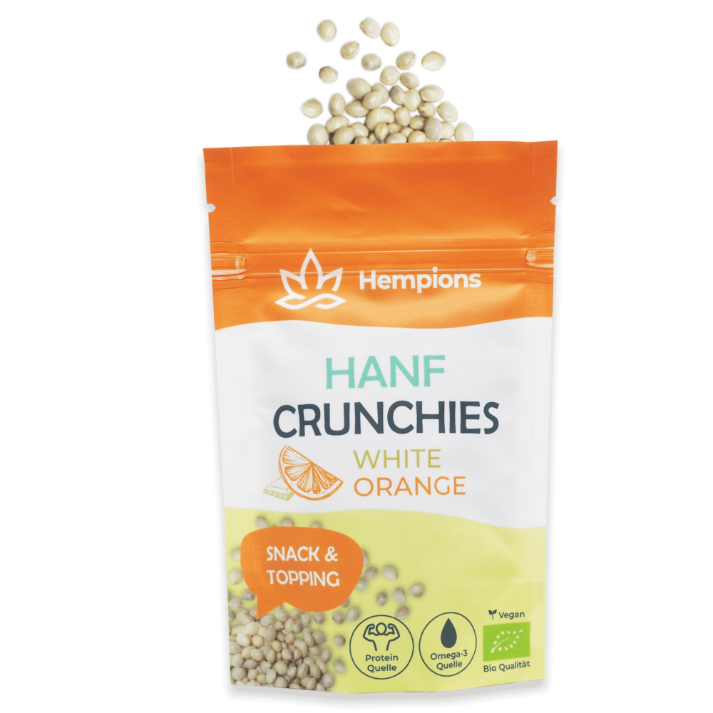 Bio Hanf Crunchies White Orange - 50 g