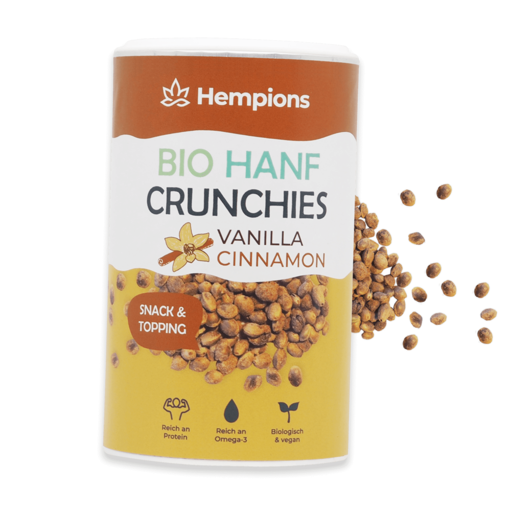 Bio Hanf Crunchies Vanilla Cinnamon - 200 g