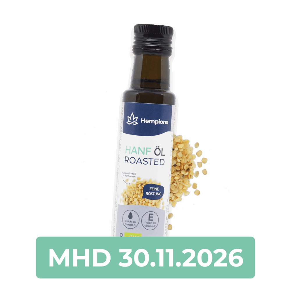 Bio Hanföl Roasted - 100 ml - MHD 30.11.2026