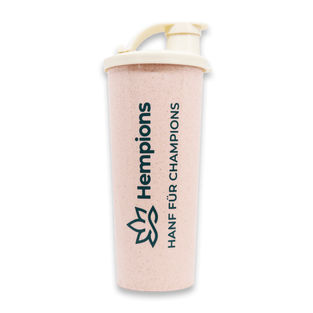 Hempions Bioplastik Shaker - rot