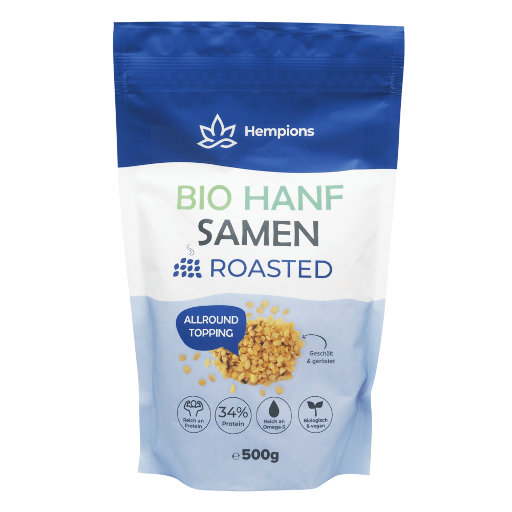 Bio Hanfsamen Roasted - 500 g
